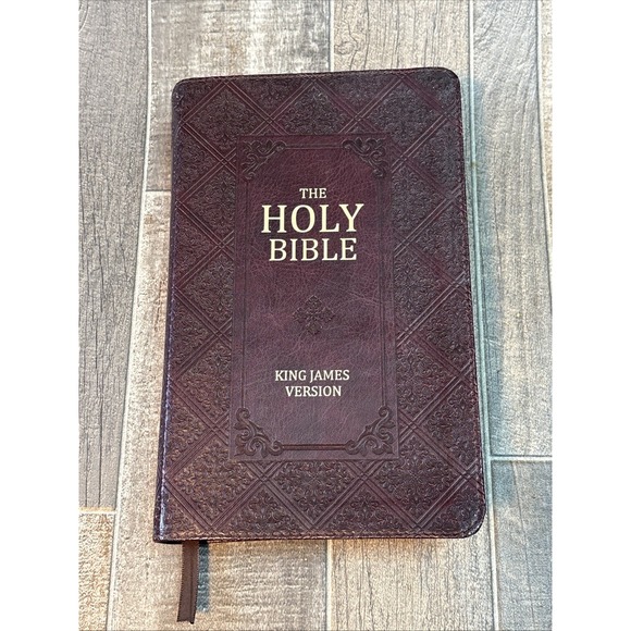 Accents The Holy Bible King James Version Kjv Leatherette Christian